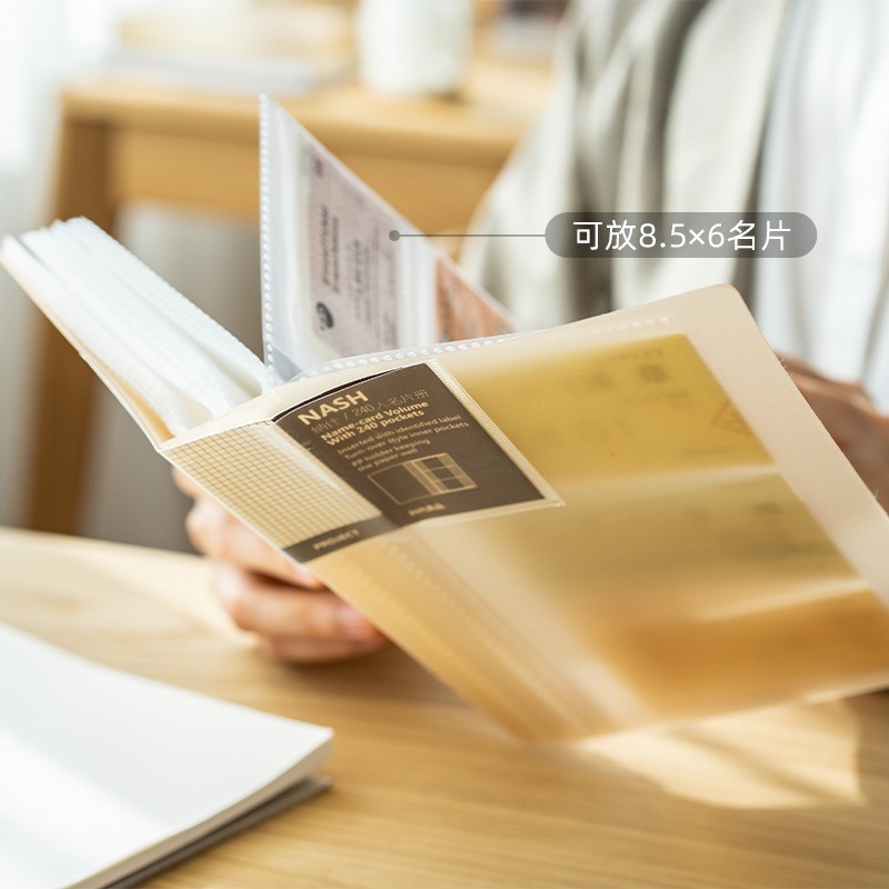 時代良品卡冊小卡收納冊 名片夾盲盒收納冊追星明星相冊3寸盒卡包明信片收納大容量冊本專輯卡片拍立得-細節圖3