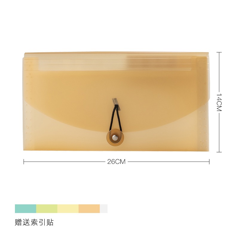 票據發票收納包現金票據夾發票夾本冊單據風琴包票夾收納本文件夾證件收納簡約多層電影票機票手賬-細節圖7