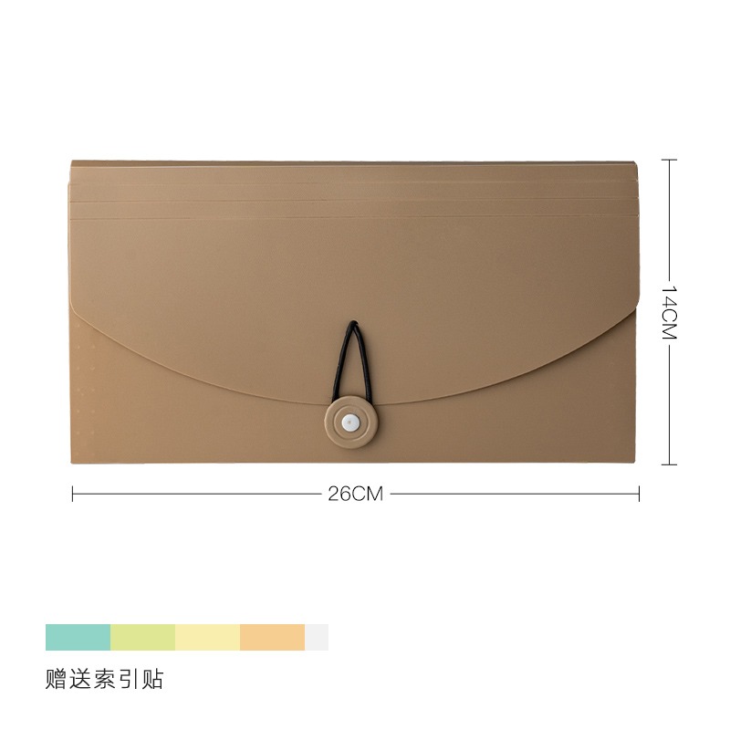 票據發票收納包現金票據夾發票夾本冊單據風琴包票夾收納本文件夾證件收納簡約多層電影票機票手賬-細節圖9