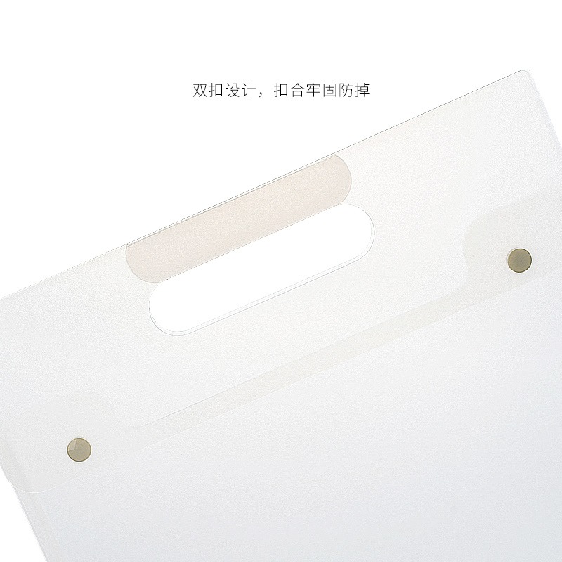時代良品手提辦公學生書本試卷發票雙扣簡歷袋A4資料檔案SD-N315-細節圖5