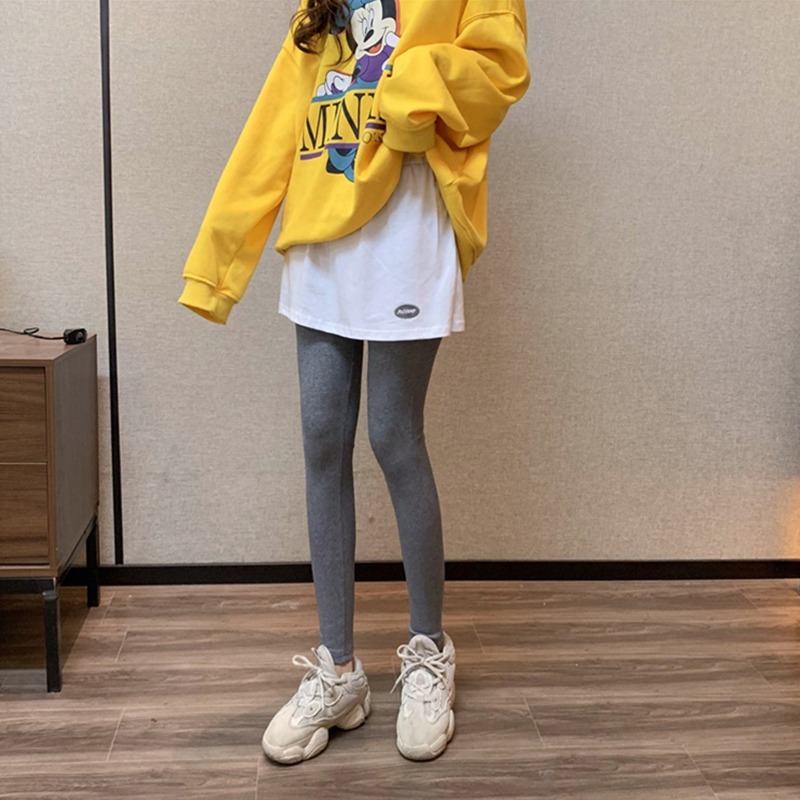 衛衣打底神器半身裙女秋冬新款搭配毛衣疊穿內搭白邊下擺襯裙-細節圖4