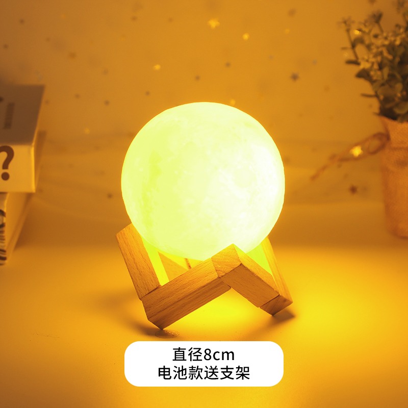 手繪星球燈diy月球燈彩繪手工材料包 營銷暖場沙龍親子活動派對-細節圖6