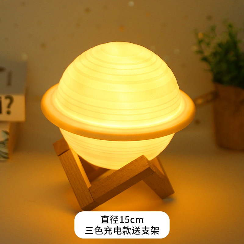 手繪星球燈diy月球燈彩繪手工材料包 營銷暖場沙龍親子活動派對-細節圖10