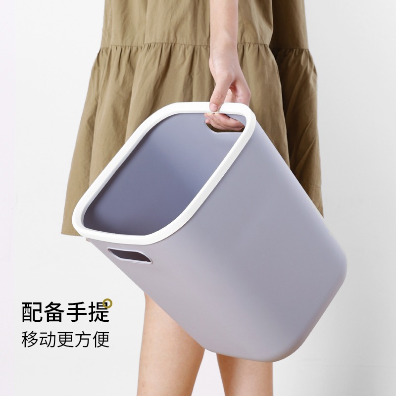 垃圾桶家用廁所衛生間大容量客廳臥室廚房用小號垃圾桶辦公室紙簍-細節圖4