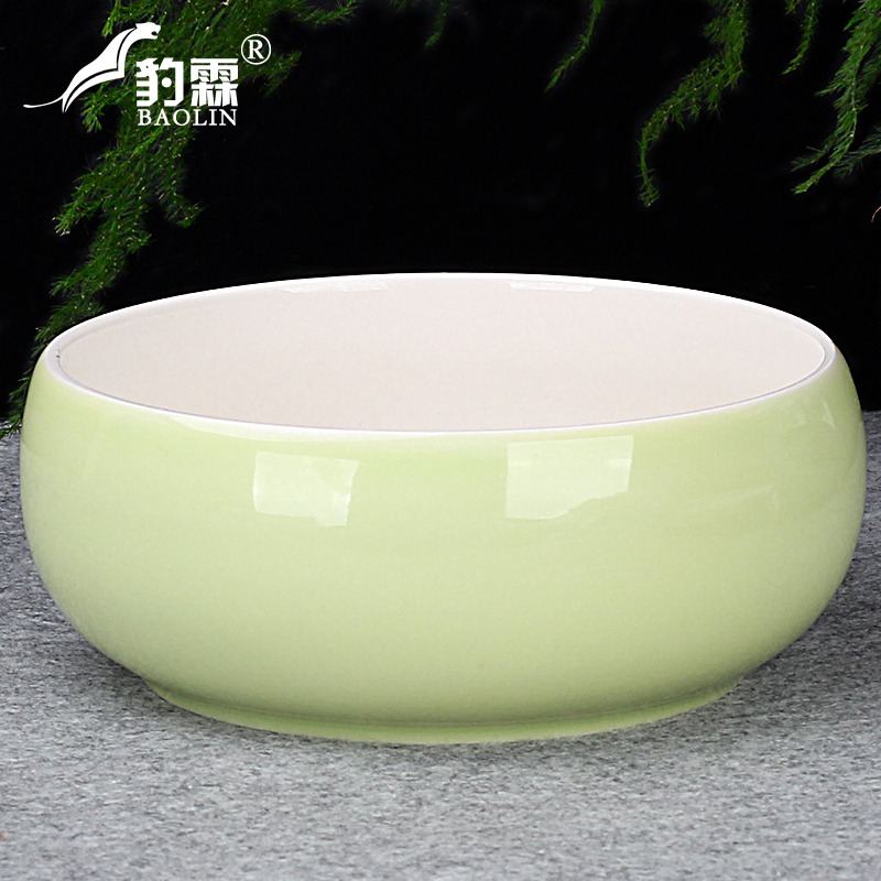 茶洗缸大號特大水盂功夫筆洗茶具盆配件大全家用品白瓷單個茶杯洗-細節圖2