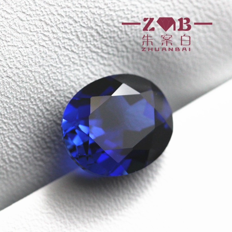 AAAAAAAA級人氣橢圓形坦桑石裸石大師級切割高火彩凈度藍寶石戒面-細節圖3