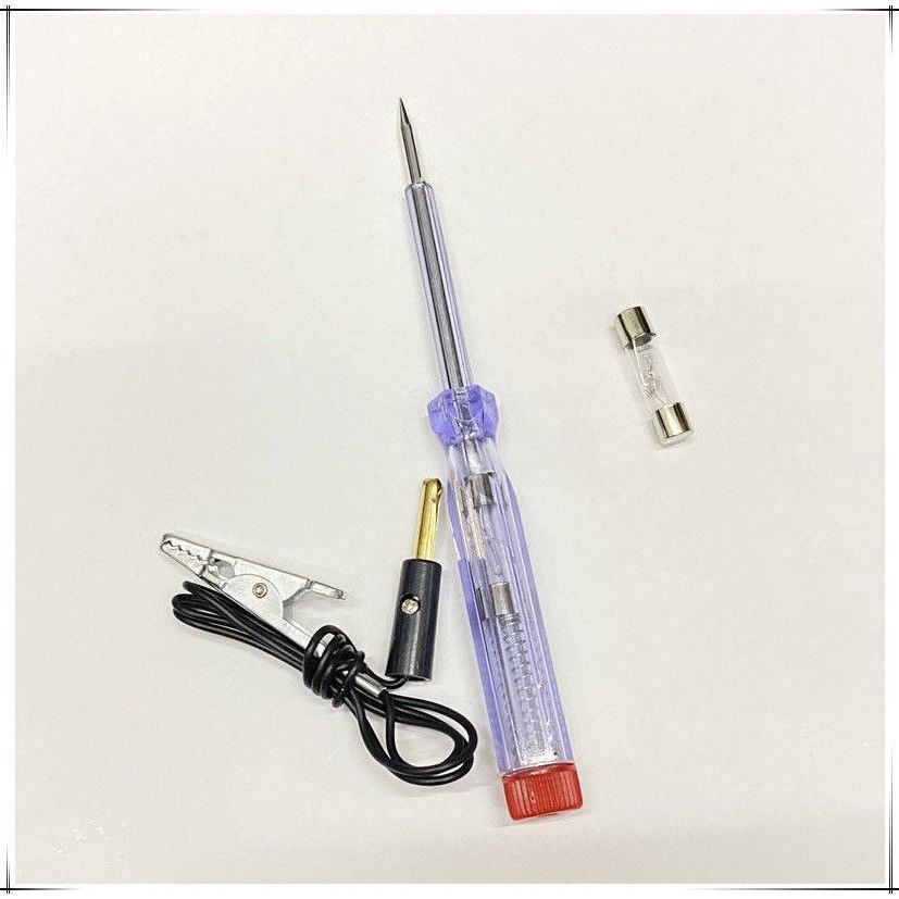 汽車測量電路6V/12V/24V測電筆驗電筆車用試電筆試燈電路檢修工具-細節圖9