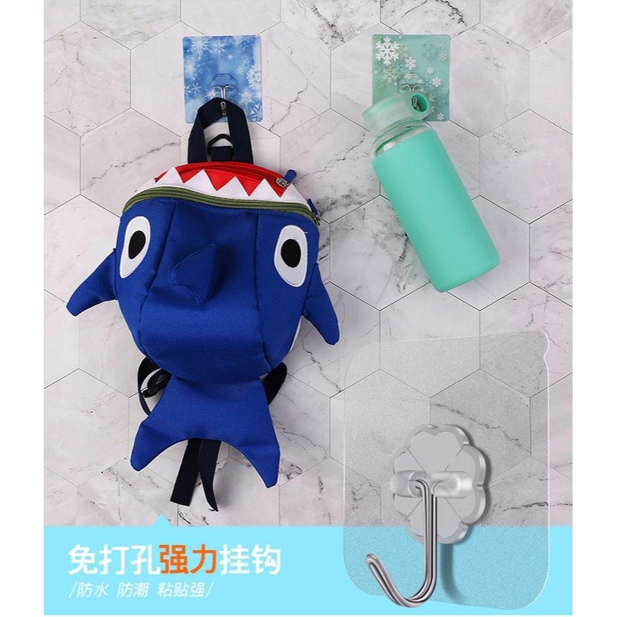 掛鉤貼免打孔無痕膠粘廚房衛生間宿舍墻面壁上鉤子門後連粘鉤-細節圖10