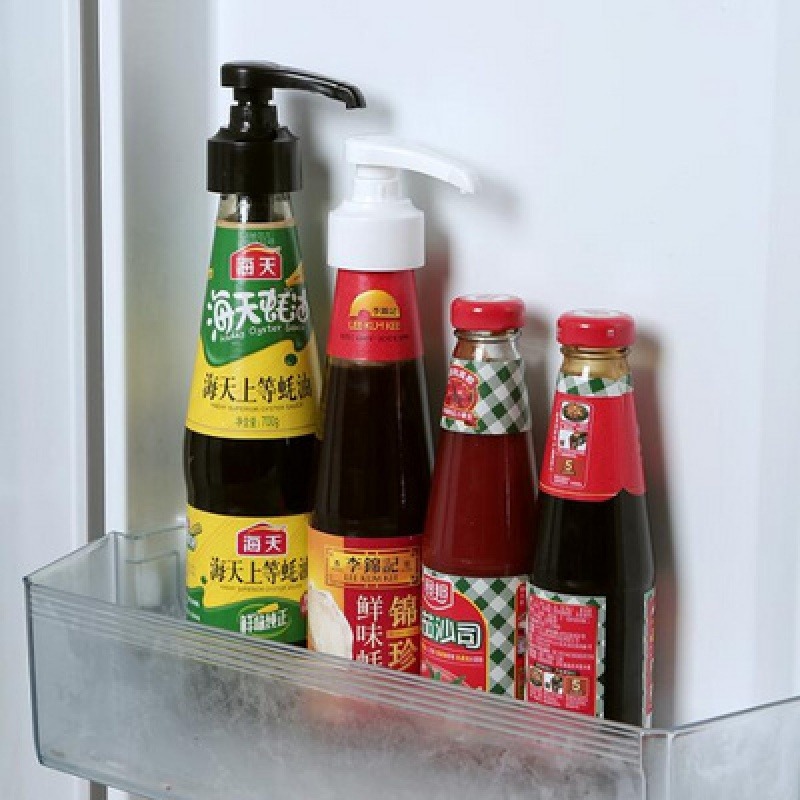 。蠔油瓶按壓嘴泵頭蓋油壺擠壓器家用擠耗油蠔油按壓式耗油定-細節圖4
