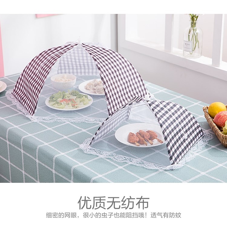菜罩可折疊蓋菜罩小號食物罩飯菜罩迷你剩菜罩小桌罩餐桌罩家用-細節圖10