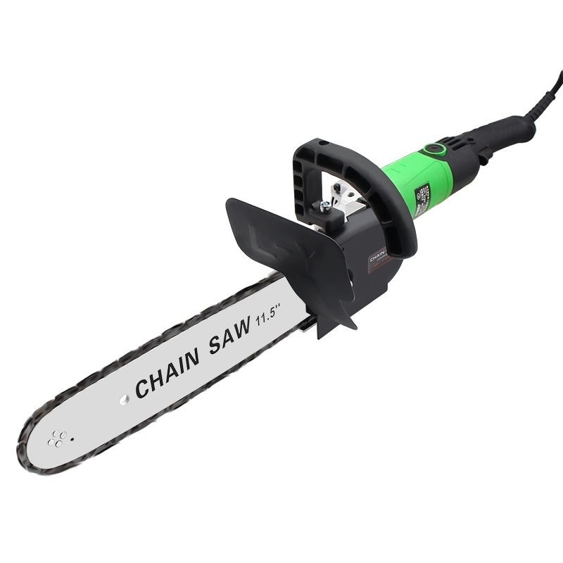 【角磨機改裝電鏈鋸】電鋸劈柴伐木鋸多功能木工家用電動工具鏈條-細節圖5