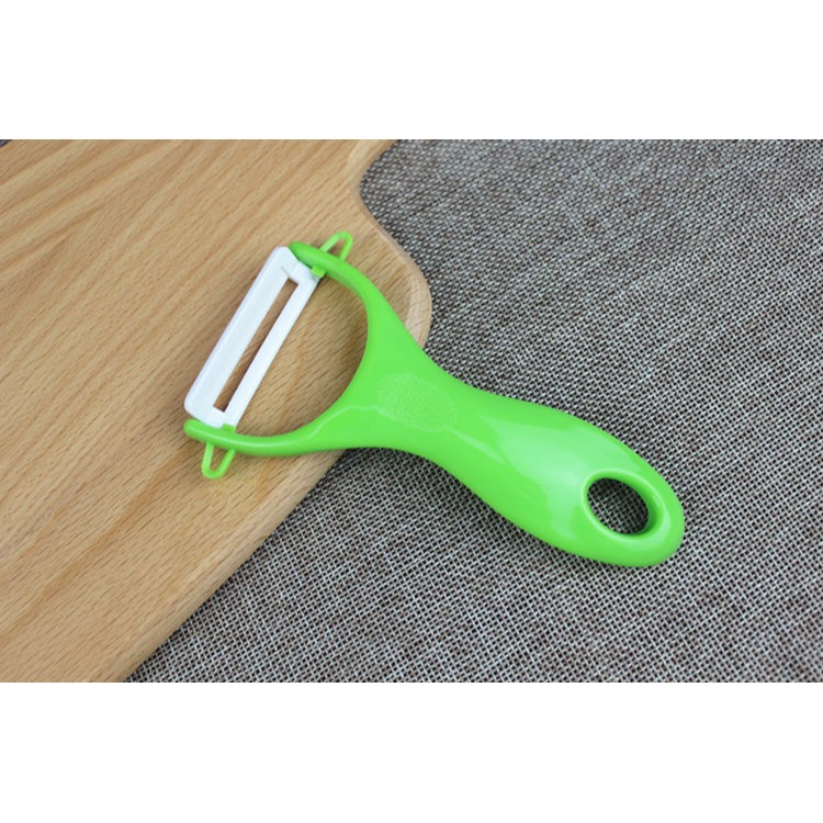 家用陶瓷刨蘋果削皮刀土豆刮皮刀水果削皮器廚房刨刀刮皮器果皮刀-細節圖5
