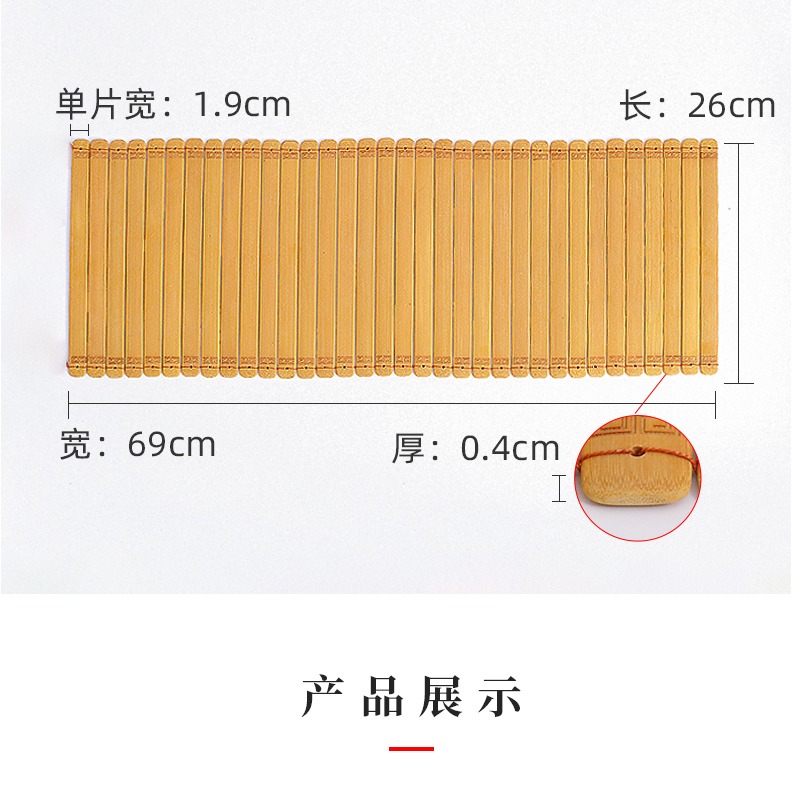 空白竹簡可手寫道具定製刻字毛筆書法復古情書三字經竹書弟子規孫子兵法仿古書簽菜單婚書百家姓古代的書卷-細節圖7