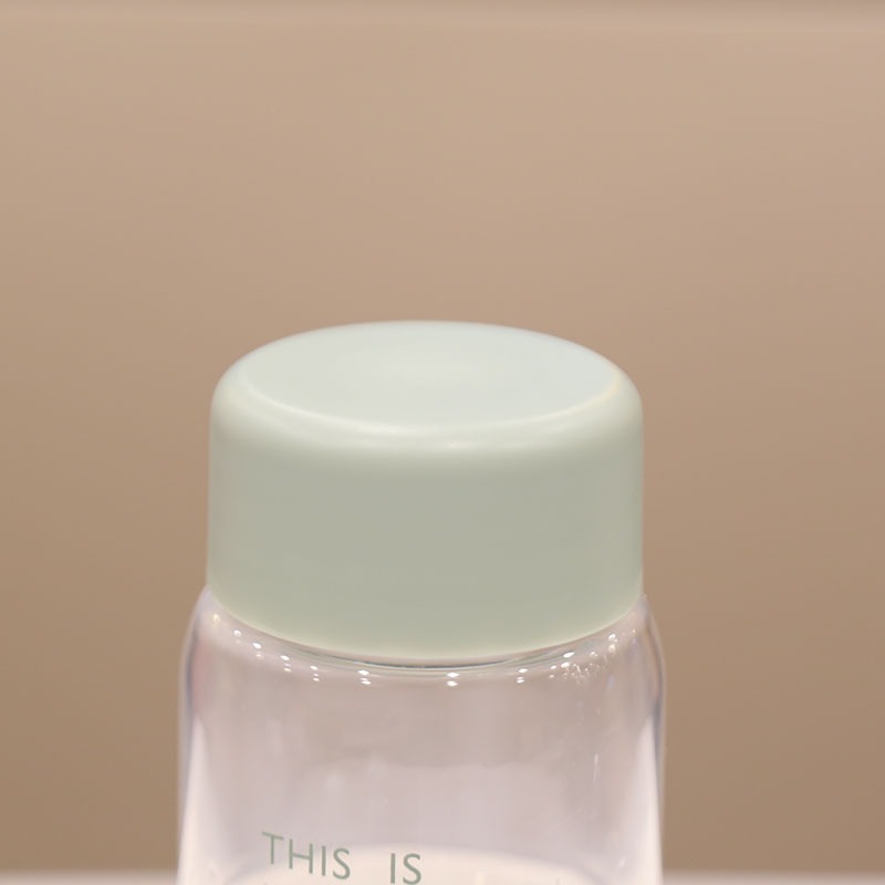 耐100°高溫便攜可愛水杯戶外透明防摔韓版小巧暖手杯迷你塑料杯-細節圖3