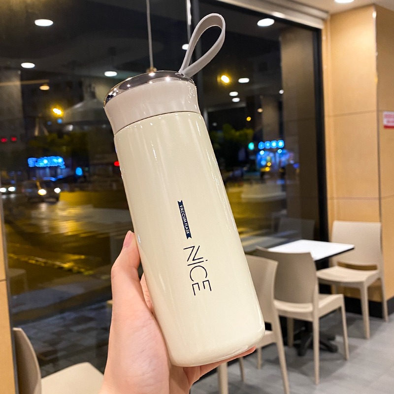 商務保溫杯子女士水杯子男學生304不銹鋼便攜ins簡約泡茶杯禮品杯-細節圖8