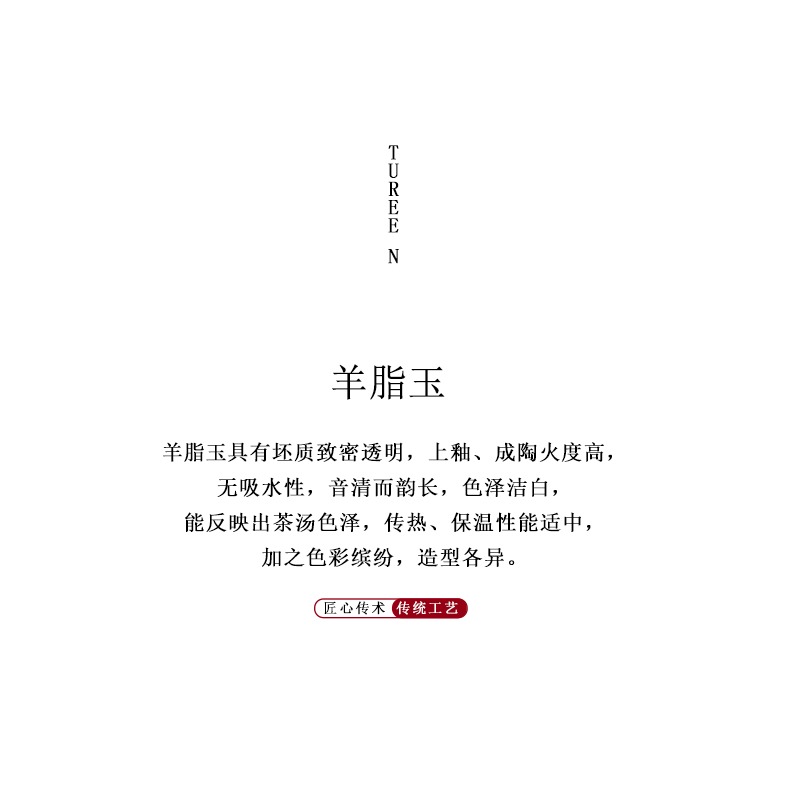 心經杯羊脂玉禪意茶碗個人專用茶盞杯主人杯老闆杯功夫茶杯品茗杯-細節圖9