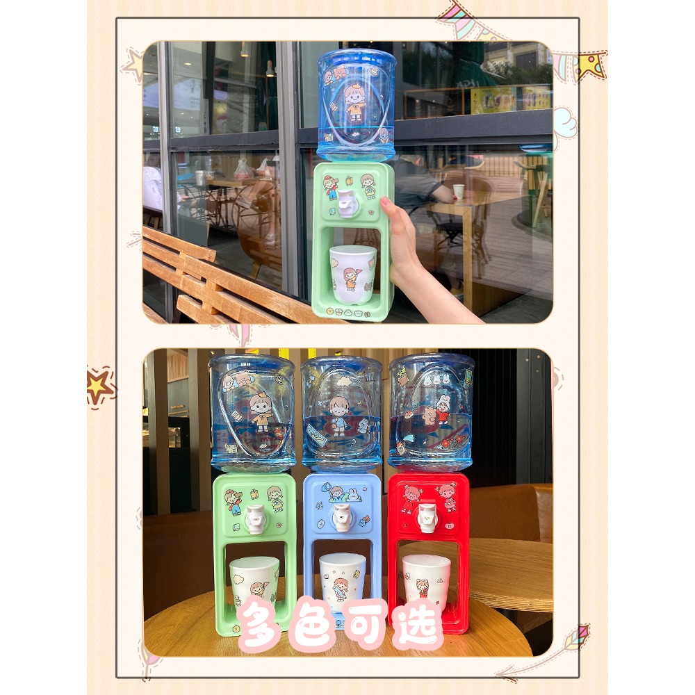 2000ml大容量飲水機可愛家用迷你水桶不加熱臺式小型學生宿舍凈水-細節圖4