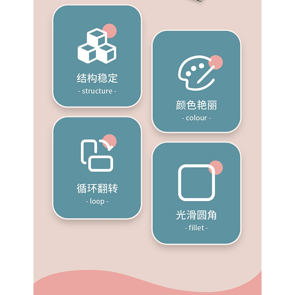 無限解壓魔方解壓手玩無聊神器玩具翻轉百變益智兒童口袋解壓玩具-細節圖8