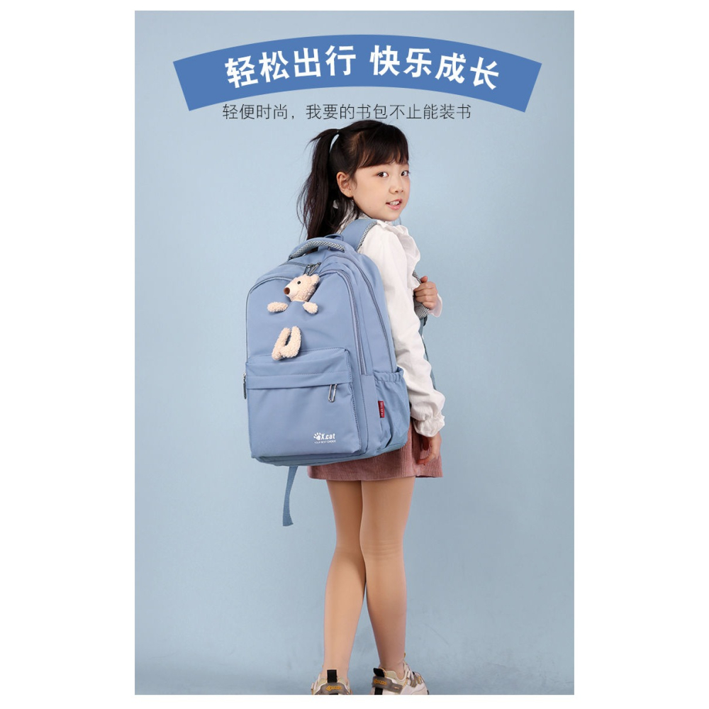 書包女小學生韓版公主可愛二三四五六年級大容量輕便防水多層網紅-細節圖7