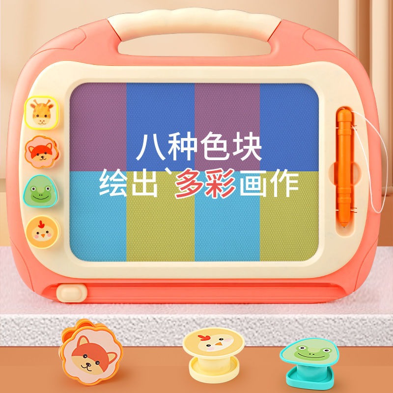 兒童畫板家用磁性寫字板塗鴉畫板帶桌子可擦小黑板寶寶益智早教-細節圖5