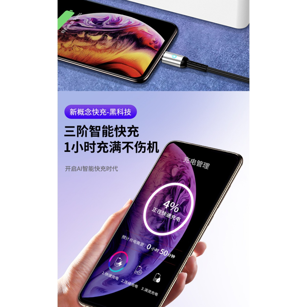 適用於蘋果數據線iPhone充電線器X手機7plus快充6s加長8p正品6閃充ipad快充max自動2m斷電pro原裝快-細節圖10