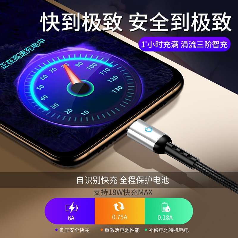 type-c數據線tpyec充電線tepyc原裝t正品typc快充5a器tapec適用tpc華為p30小米9榮耀8x加長-細節圖2
