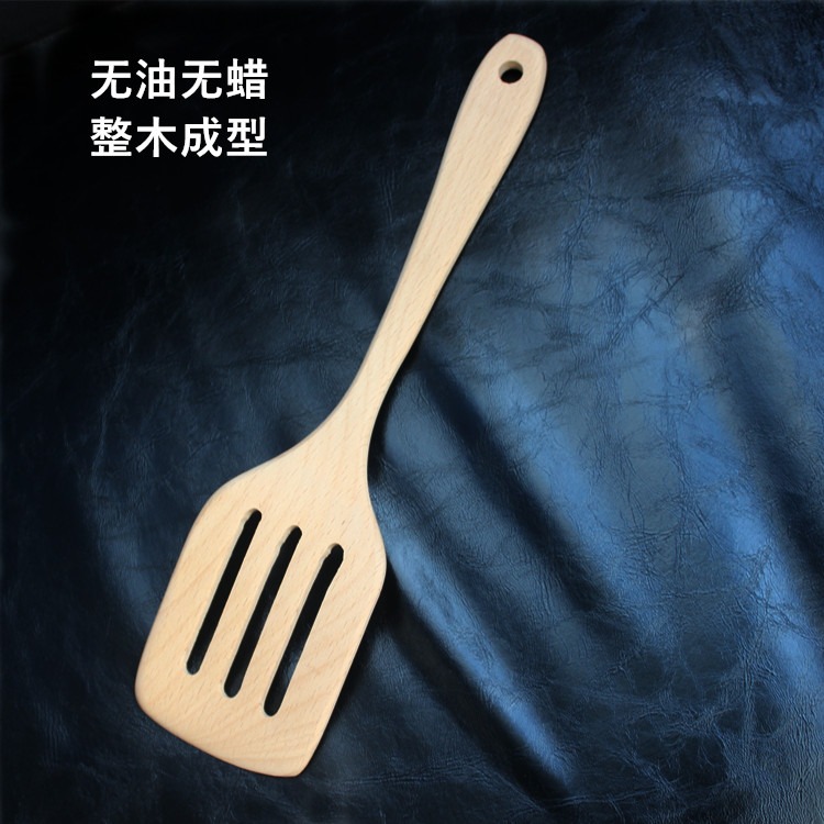 家用木鏟子不粘鍋專用長柄木鍋鏟炒菜鏟子耐高溫木勺湯勺木質鍋鏟-細節圖3