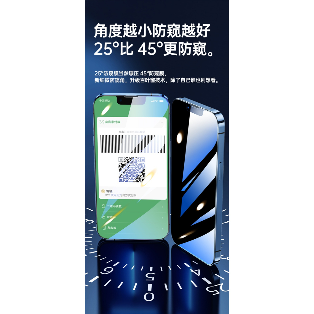 iPhone13防窺膜蘋果13promax防窺鋼化膜13pro手機防偷窺max全屏覆蓋mini貼膜13十三專用保護ip隱-細節圖8