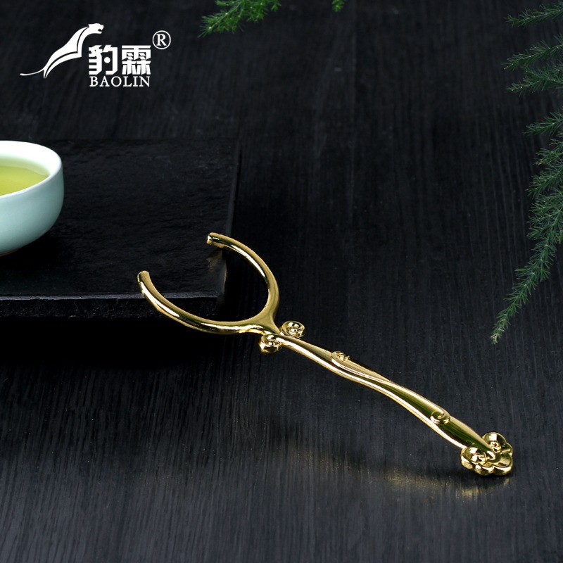 小茶勺子茶匙茶鏟茶則茶盤配件泡茶工具茶道用具竹長柄茶葉取茶器-細節圖3