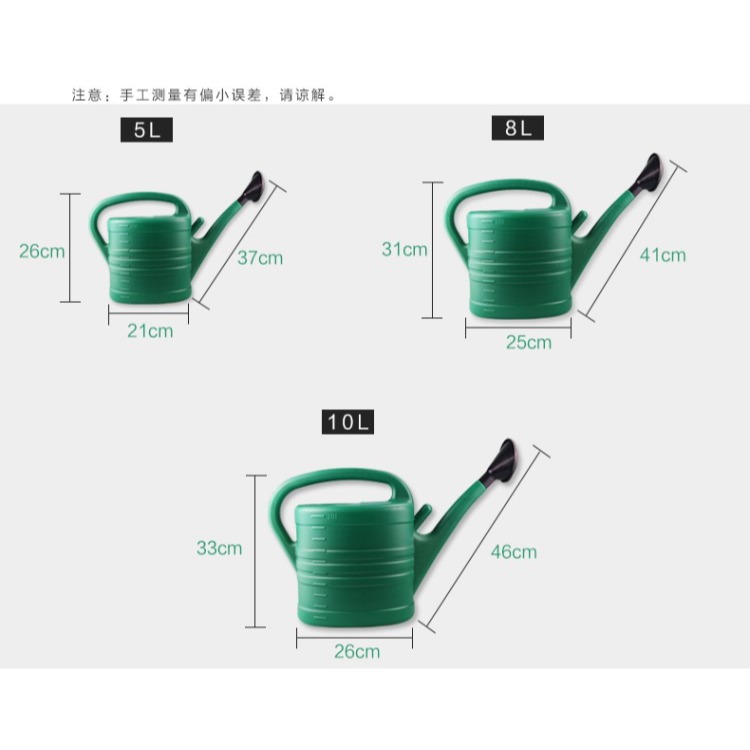 園藝澆花灑水壺家用噴壺大容量澆水壺陽臺種菜長嘴淋花壺澆花澆菜-細節圖10