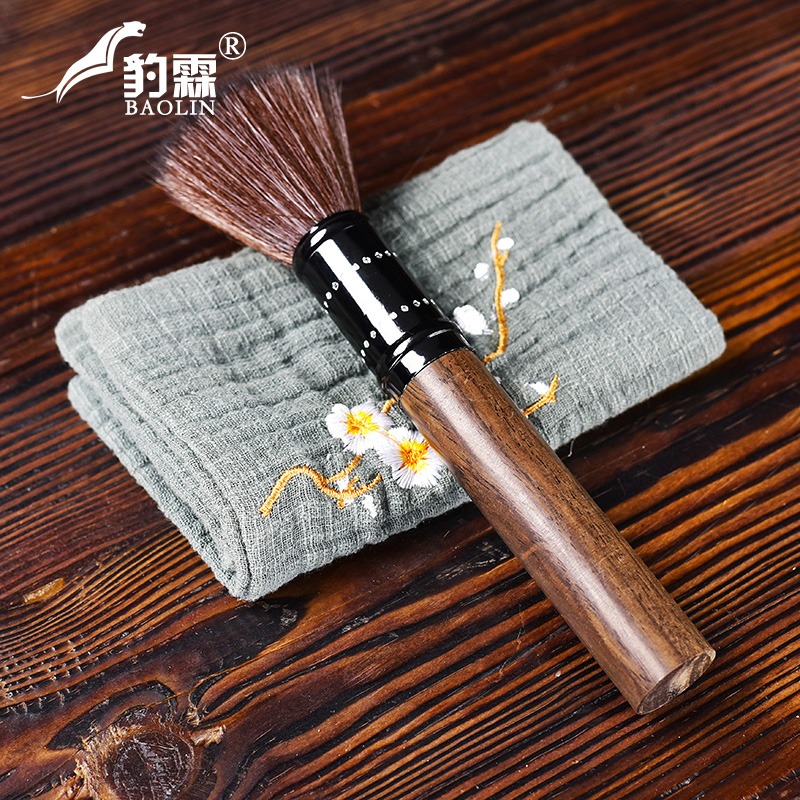 茶刷養壺筆套裝茶刷不掉毛茶盤刷筆刷不掉毛茶掃功夫茶具茶道配件-細節圖5