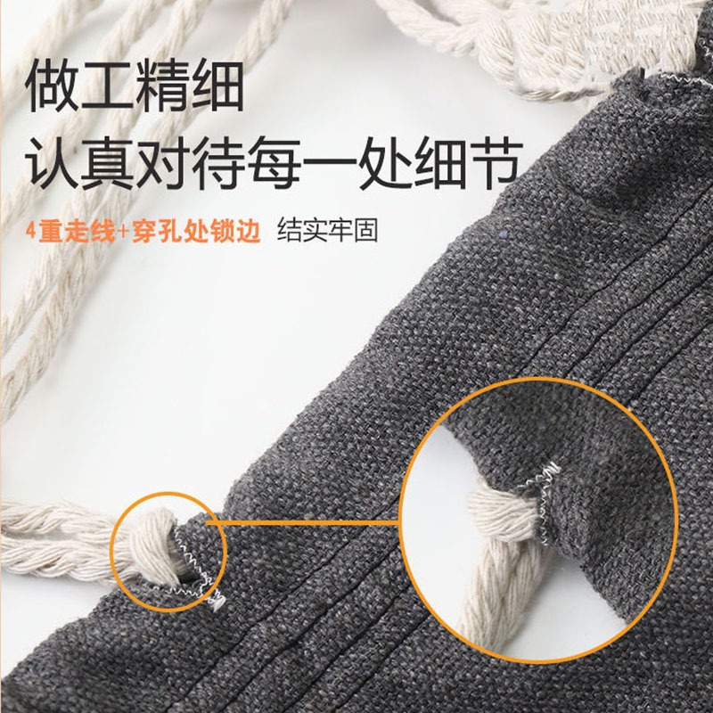 宿舍吊椅寢室大學生懶人寢室鞦韆室內戶外加厚帆布兒童搖籃椅吊牀-細節圖2