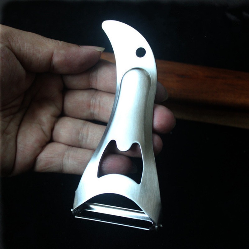 不銹鋼削皮器多功能刮皮刀蘋果刨子削皮刀家用水果刀土豆刨刀神器-細節圖3