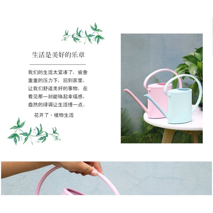 創意長嘴塑料灑水壺澆水壺家用綠植盆栽噴水壺澆花壺噴壺園藝水壺-細節圖7