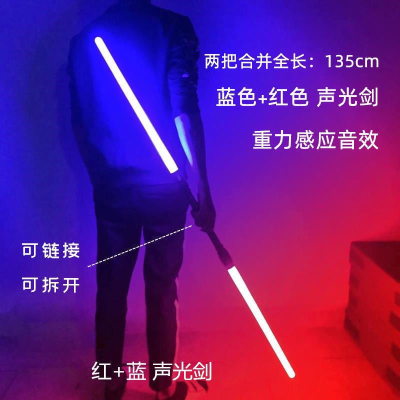 光劍激光劍星球大戰正版可伸縮激光發光棒抖音同款可變裝變身玩具-細節圖4