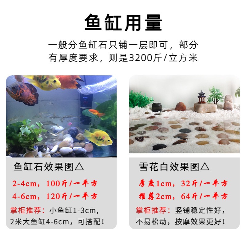 50斤鵝卵石原石天然石子魚缸花盆鋪路鵝軟石裝飾盆栽園藝五彩石頭-細節圖9