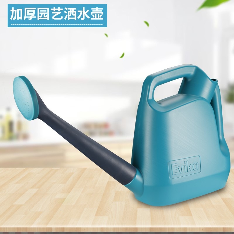 家用澆花灑水壺種菜養花澆水噴壺大容量園藝塑料噴壺長嘴噴水花灑-細節圖2