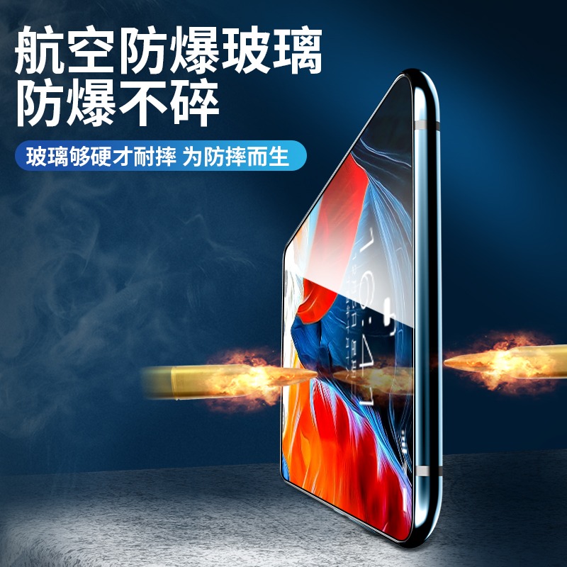 vivoy3鋼化膜y3手機全屏覆蓋抗藍光護眼原裝viviy3高清防摔防指紋貼膜步步高voviy3全包邊剛化玻璃膜全身-細節圖2