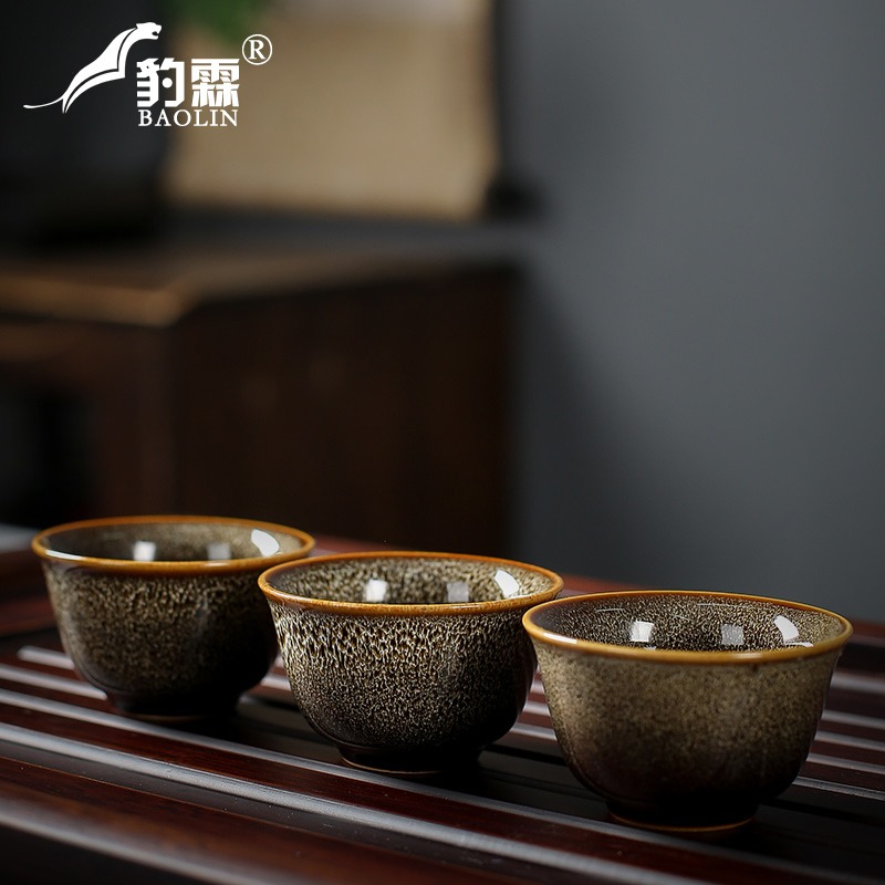 窯變鈞瓷建盞功夫茶具套裝陶瓷家用套組茶葉簡約現代高端奢華宿舍-細節圖4