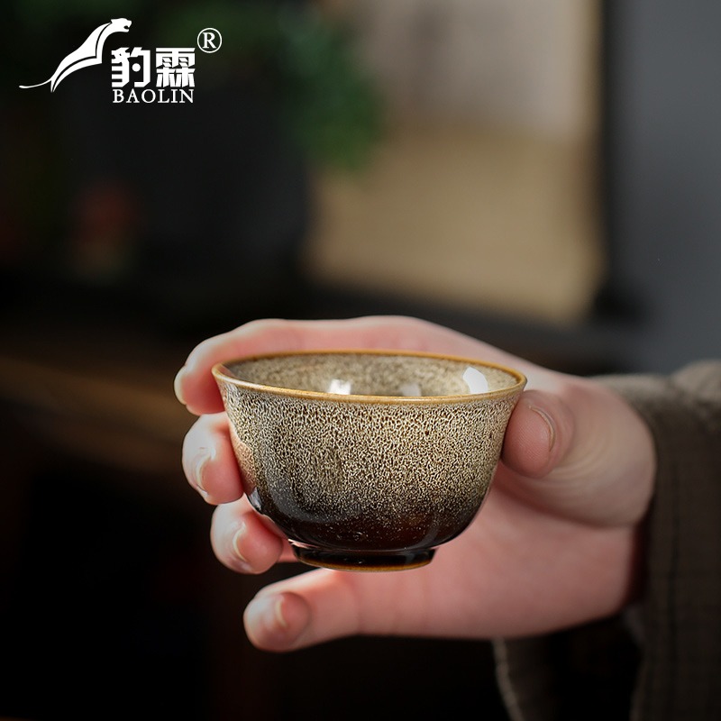 窯變鈞瓷建盞功夫茶具套裝陶瓷家用套組茶葉簡約現代高端奢華宿舍-細節圖5