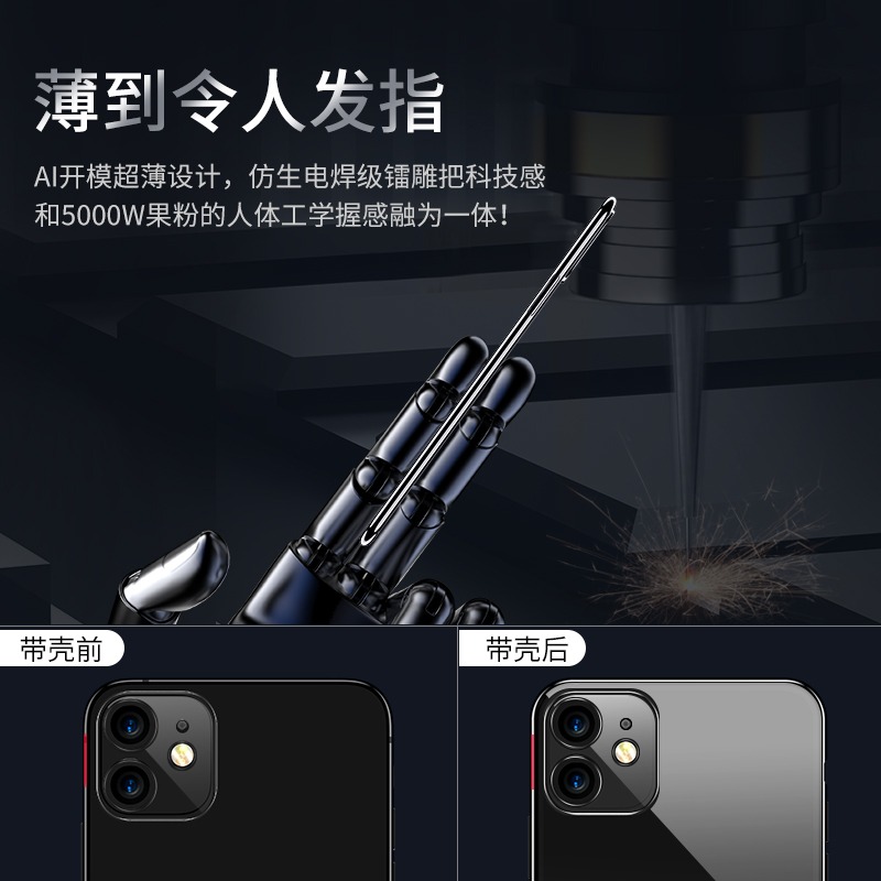 適用於蘋果12手機殼iPhone12Pro透明硅膠十二軟殼ipone12por鏡頭全包防摔i超薄ip保護套iohone1-細節圖5