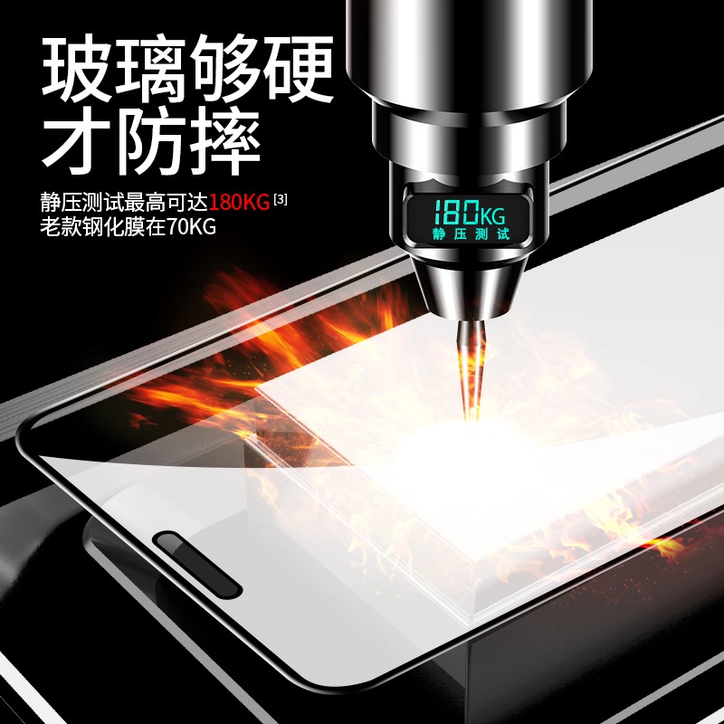 適用於紅米k30鋼化膜k30pro全屏k30i小米redmi手機k305g至尊紀念版por護眼藍光K20全包k20pro-細節圖5