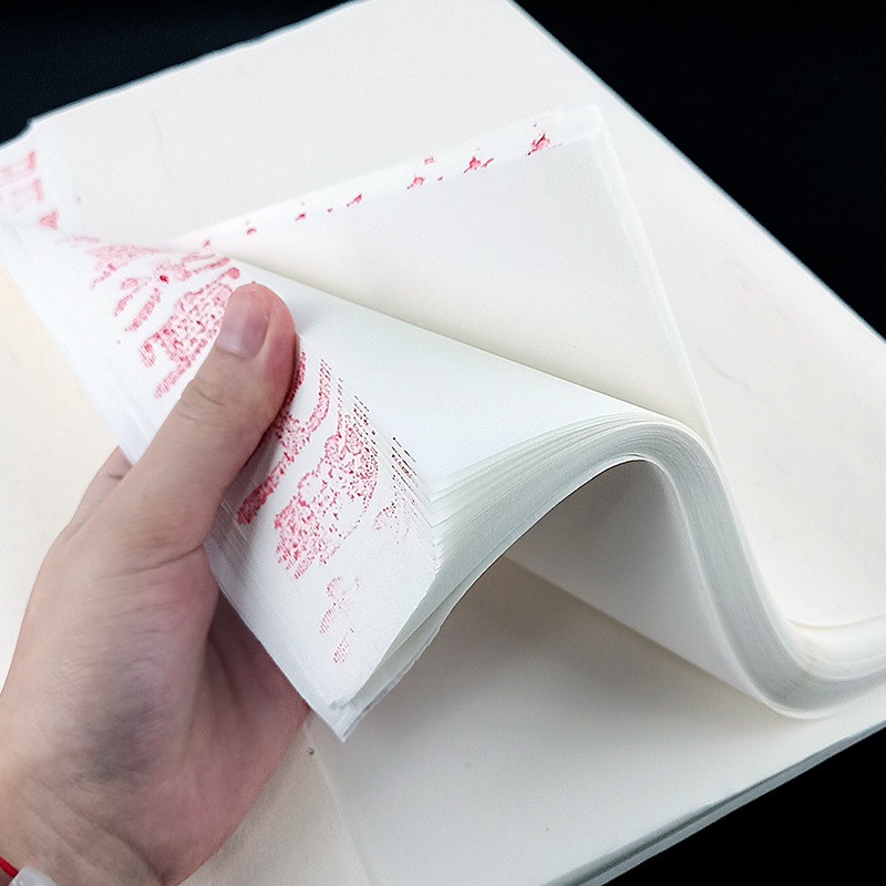 天一堂四尺整張宣紙100張生宣/熟宣/半生半熟宣紙書法用紙作品紙國畫工筆畫初學者用寫毛筆字練字書法作畫-細節圖3