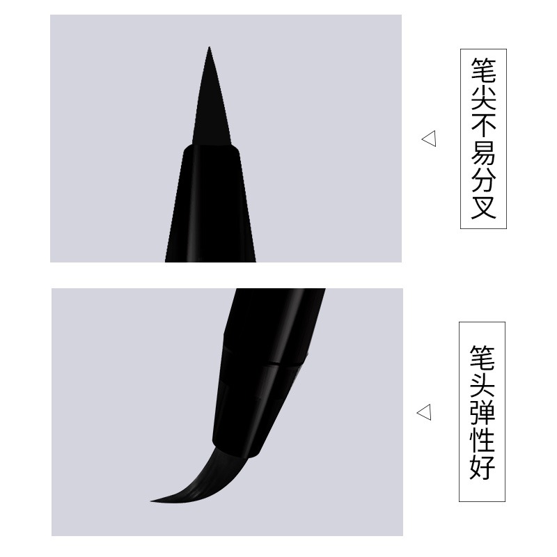 新毛筆鋼筆式毛筆軟筆小楷書法筆狼毫兼毫羊毫毛筆可加墨美工筆簽名練字筆便攜式成人抄經軟頭套裝秀麗筆-細節圖4