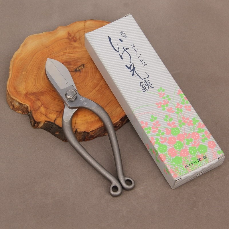 金田池坊鋏園藝剪刀修枝剪花店插花剪刀古流鋏生花鋏中碳鋼復合鋼-細節圖4
