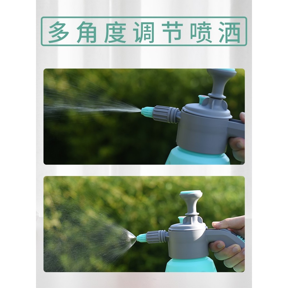 2L園藝氣壓噴壺澆花神器氣壓式家用噴霧器壓力印花噴水壺-細節圖2