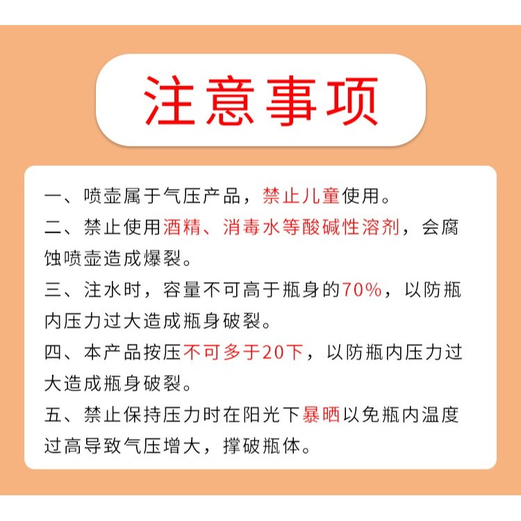 2L園藝氣壓噴壺澆花神器氣壓式家用噴霧器壓力印花噴水壺-細節圖9
