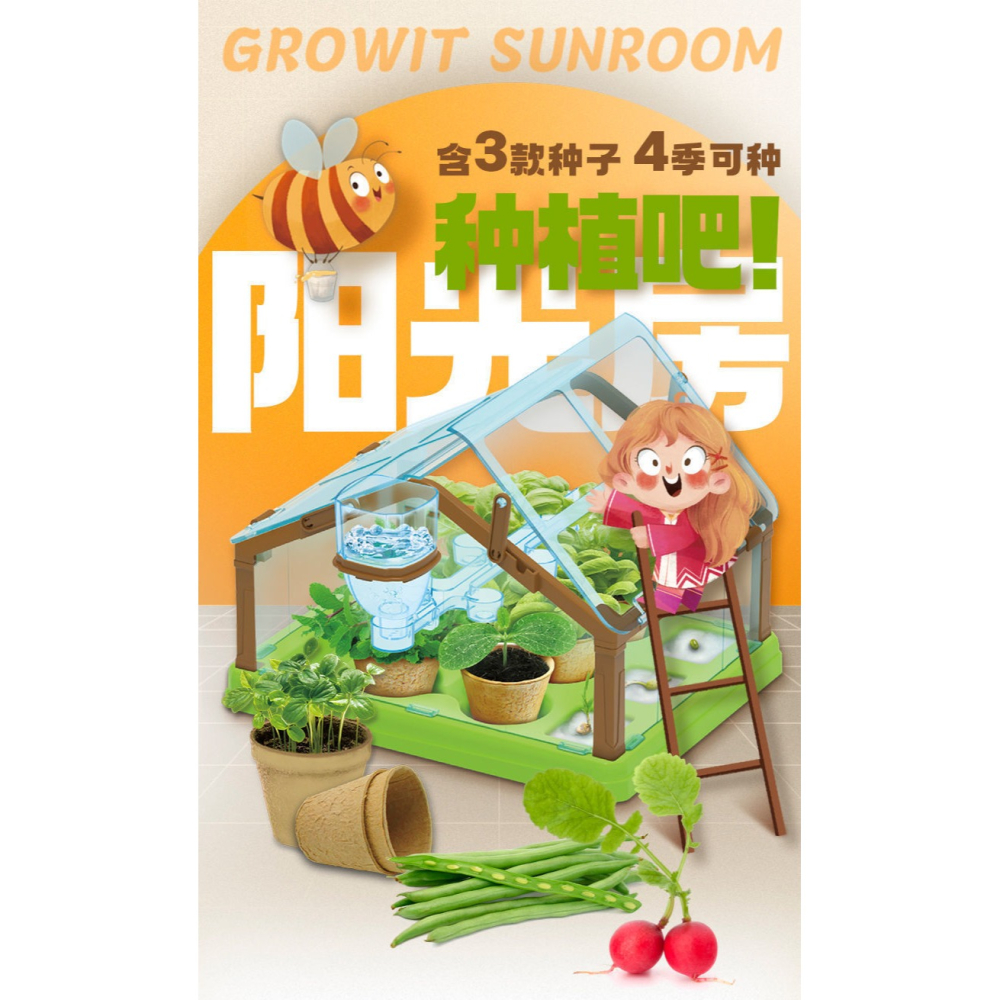 兒童種植陽光房玩具迷你小學生手工diy材料套裝觀察創意科學實驗-細節圖7