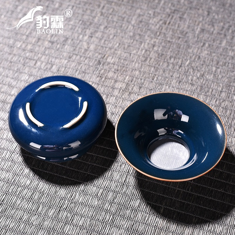 茶漏託茶濾茶葉過濾網泡茶器分離器茶隔陶瓷茶具茶杯漏斗濾鬥煮茶-細節圖3