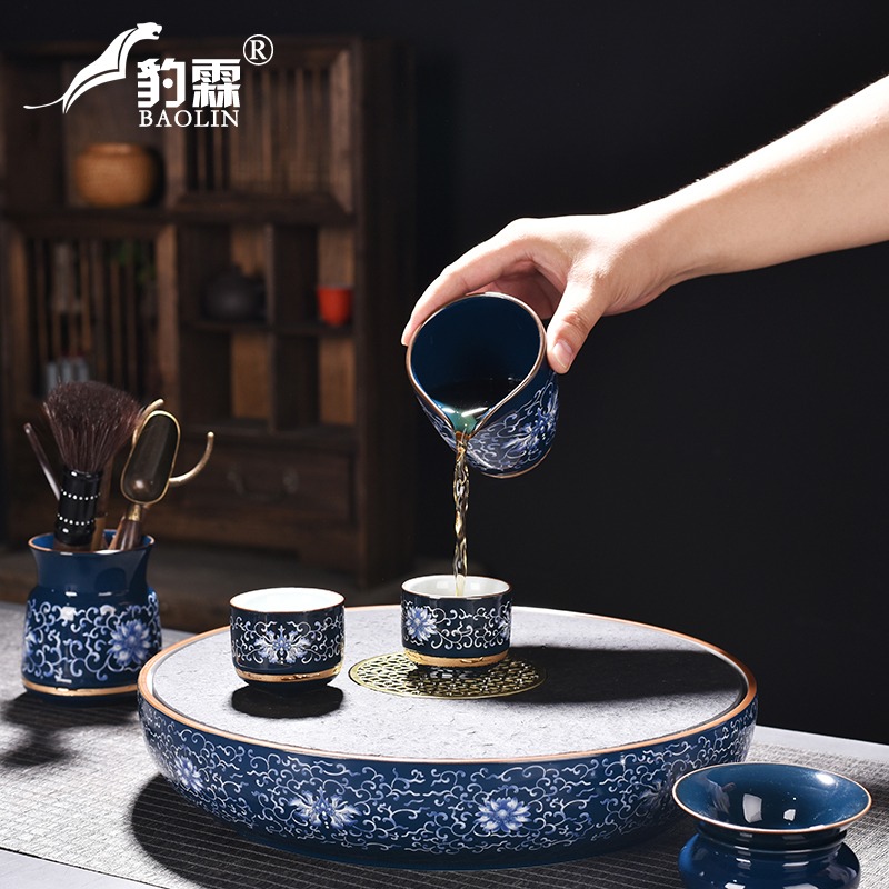 茶漏託茶濾茶葉過濾網泡茶器分離器茶隔陶瓷茶具茶杯漏斗濾鬥煮茶-細節圖5